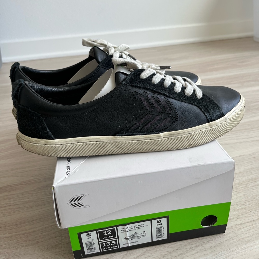 Cariuma x Luka Sabbat Catiba Low Sz 12 Black White